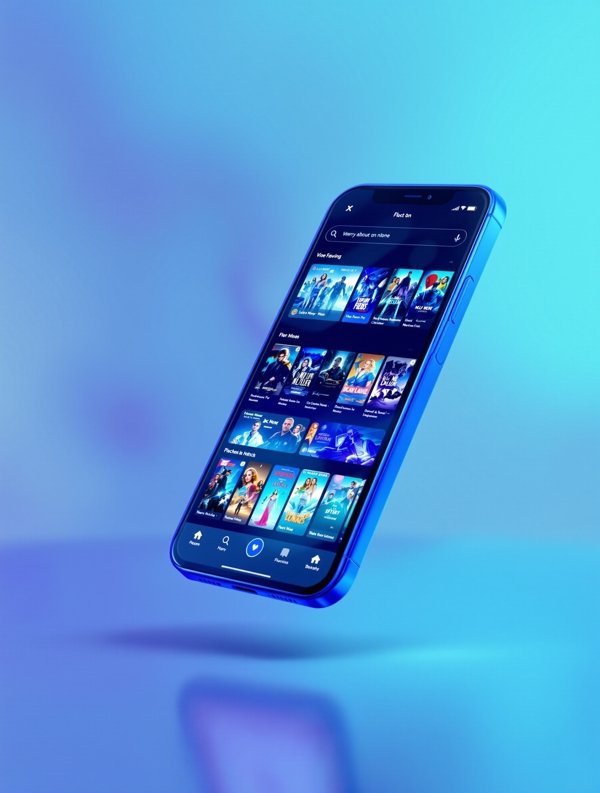 我不卡影视 APP 手机客户端界面